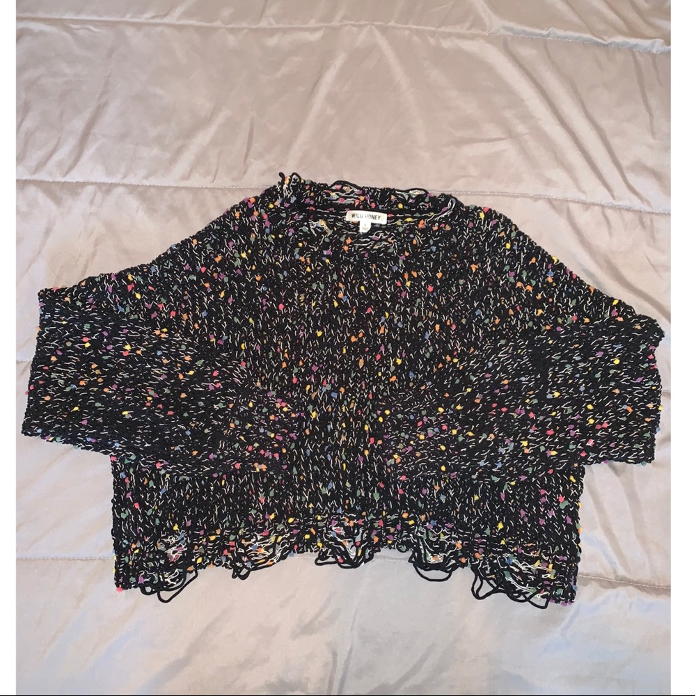 Wild Honey Boutique Confetti Sweater